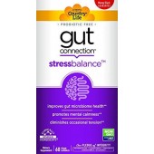 Country Life Gut Connection - Stress Balance - 60 ct - Improves Gut Microbiome Health - Promotes Mental Calmness - Diminishes Occasional Tension