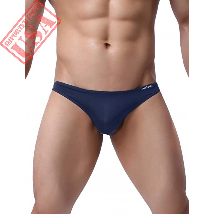 Underwear Men's 4 Pack Classic Low Rise Stretchy Hip Briefs Bikini