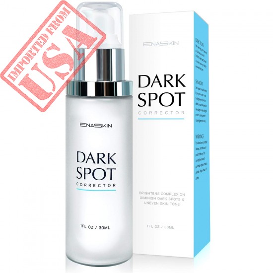 EnaSkin Dark Spot Corrector Remover for Face and Body,Formulated with Advanced Ingredient 4-Butylresorcinol, Kojic Acid, Lactic Acid and Salicylic Acid (1 Fl Oz)