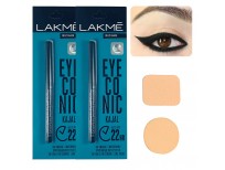 Eyeconic Kajal Twin Pack – 2 PCS Multipurpose Makeup Sponge – Waterproof and Long Lasting Up to 24 Hours Eyeconic Kajal Black
