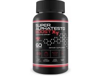 Super AlphaTesto Boost X Y - Natural Testosterone Support - Boost Free Testosterone with This Herbal Super Alpha Testo Boost X Blend - Improve Muscle Growth - Feel Youth, Power, Energy, and Drive