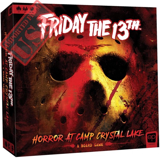 Friday The 13th: Horror at Camp Crystal Lake | Press Your Luck Game | Watch Out for Jason Voorhees | Featuring Classic Horror Film Tropes, Characters, & Icons | Collectible Horror Movie Memorabilia