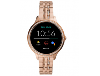 Fossil Women's Gen 5E 42mm Stainless Steel Touchscreen Smartwatch with Speaker, Heart Rate, Contactless Payments and Smartphone Notifications