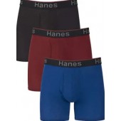 Hanes Men's Comfort Flex Fit Total Support Pouch 3-Pack, Available in Regular and Long Leg