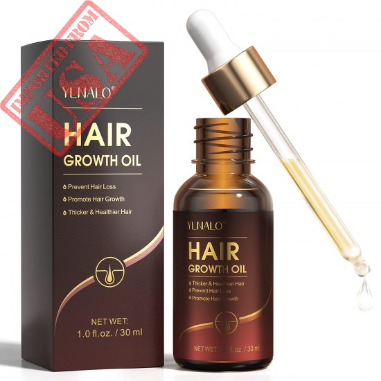 Hair Growth Oil with Biotin and Castor, Hair Growth Serum for Thicker Longer Healthier Hair, Promotes Hair Regrowth, Prevent Hair Loss and Thinning, Hair Regrowth Treatment Oil Gifts for Men and Women