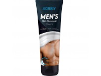 AOBBIY Hair Removal Cream - Fast and Effective Depilatory Cream - Smell-Free Hair Removal Cream for Men - 200 ml Quality Body Hair Depilatory Cream for Men - Works on All Skin Types - No Irritation…