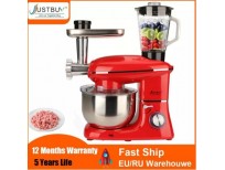 5.5L 1500W Stainless Steel Bowl 6-speed Kitchen Food Stand Mixer Cream Egg Whisk Blender Cake Dough Bread Mixer Maker Machine