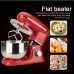 5.5L 1500W Stainless Steel Bowl 6-speed Kitchen Food Stand Mixer Cream Egg Whisk Blender Cake Dough Bread Mixer Maker Machine