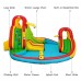 Kids Inflatable Water Slide Bounce Park Splash Pool Water Cannon 480W Blower