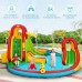 Kids Inflatable Water Slide Bounce Park Splash Pool Water Cannon 480W Blower