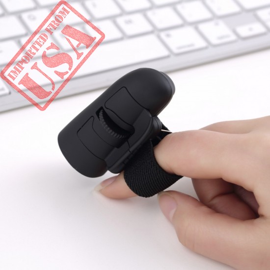2.4GHz USB Wireless Finger Rings Optical Mouse 1200Dpi For PC Laptop