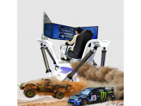 2021 earn money 6 dof driving simulator car racing virtual reality game machine