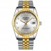 FNGEEN 3301 Men Top Brand Luxury Business Couple Watch Waterproof High-end Crystal Gold Watch Quartz Calendar Clock Wristwatches