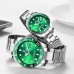 High Quality Custom Men Women Wristwatch Lover Stainless Steel Quartz Couple Watch Set