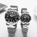 High Quality Custom Men Women Wristwatch Lover Stainless Steel Quartz Couple Watch Set