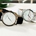 WJ-8733 Hot Selling Fashion High Quality Lover Cheap Quartz Couple Watch Leather Couple Wrist Watch