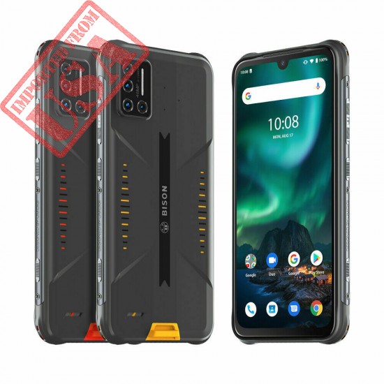 UMIDIGI BISON Rugged Smartphone 8GB+128GB Waterproof Shockproof Unlocked 2 SIM