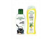 Dhathri Anti Dandruff oil 75 ml and Deedhi Lime Shampoo 100 ml