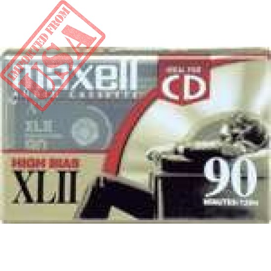 Maxell XL-II 90-Minute Blank Audio Cassette online in Pakistan