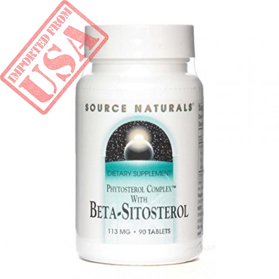 Buy High Quality Source Naturals Beta Sitosterol 850mg Serving tablets imported from USA