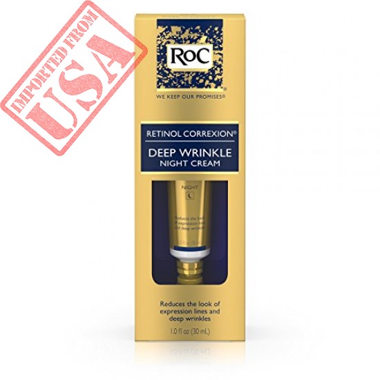 Buy RoC Retinol Correxion Deep Wrinkle Anti-Aging Retinol Night Cream Online in Pakistan