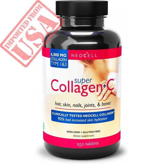 Original Super Collagen Plus Vitamin C For Hair, Nails, Skin, Joints & Bones In Pakistan