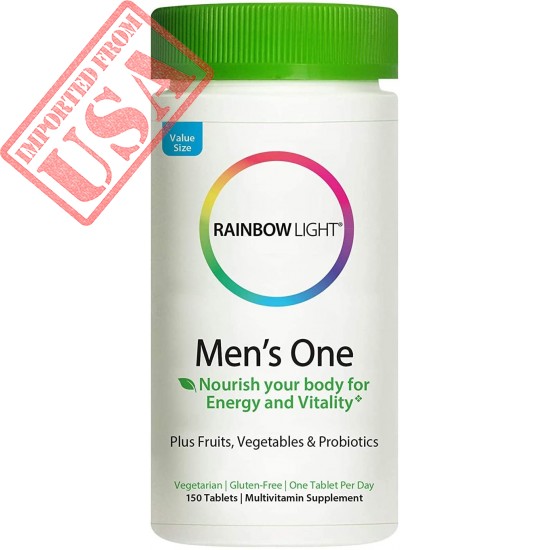 Rainbow Light Men's One Multivitamin, Once-Daily Nutritional Support for Men's Health Buy in Pakistan