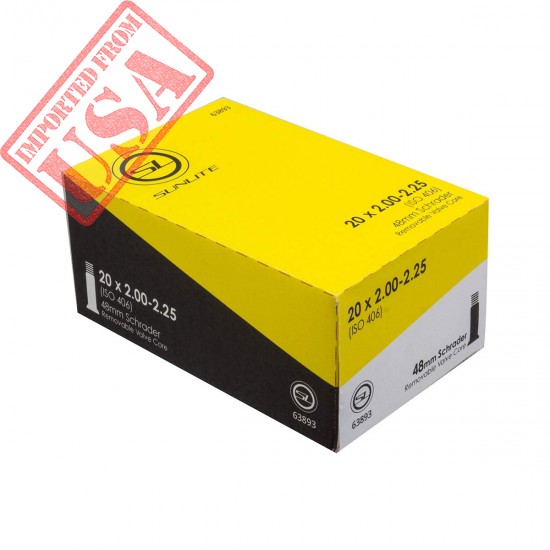 Buy Standard Schrader Valve Tubes by Sunlite imported from USA