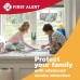 High Quality First Alert SA303CN3 Battery Powered Smoke Alarm with Silence Button imported from USA