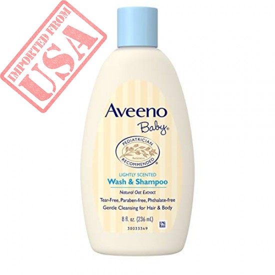 Aveeno Baby Wash & Shampoo 8 fl oz Liquid