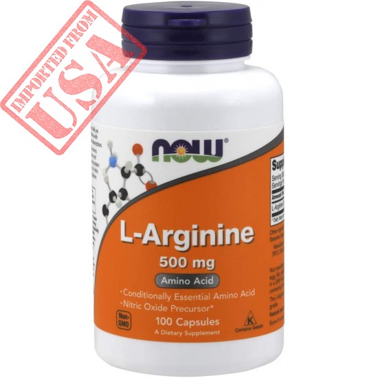 NOW Supplements, L-Arginine 500 mg, Sale in Pakistan