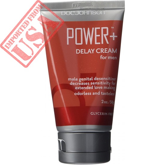 Doc Johnson Power Plus Delay Cream for Men