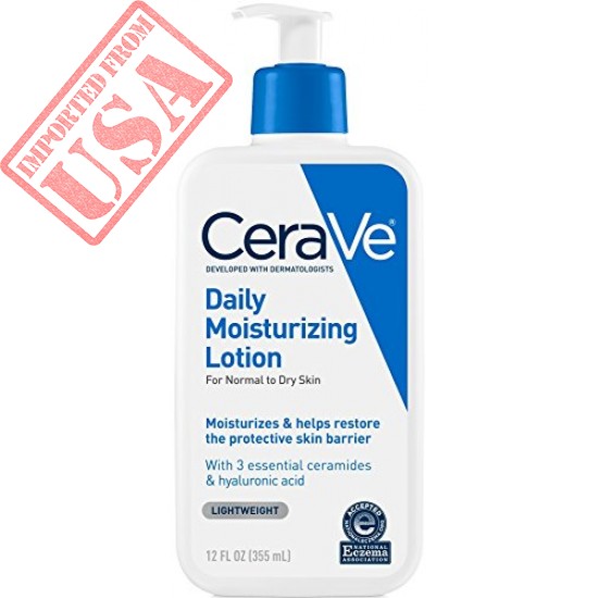 Cerave Daily Moisturizing Lotion 12 Oz With Hyaluronic Acid Shop Online In Pakistan