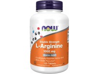 NOW Foods Supplements, L-Arginine 1,000 mg, Nitric Oxide Precursor, Amino Acid, 120 Tablets