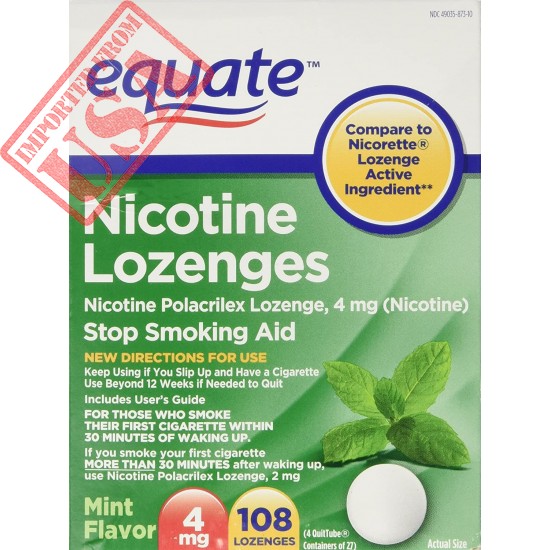 Buy Original Imported Nicotine Lozenge by Equate Online in Pakistan