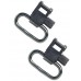 Uncle Mike's Non Tri-Lock Sling Swivels (Blued, 1-Inch Loop)