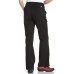 Dickies Women's Flat Front Stretch Twill Pant, Black, 14 Regular