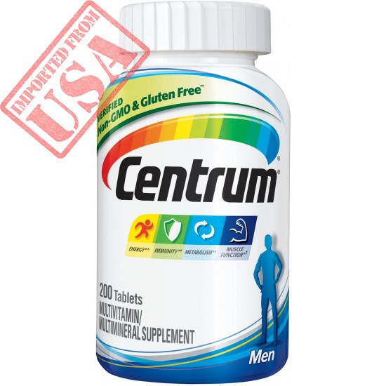 Centrum Men Multivitamin / Multimineral Supplement Tablet, Vitamin D3 Buy in Pakistan