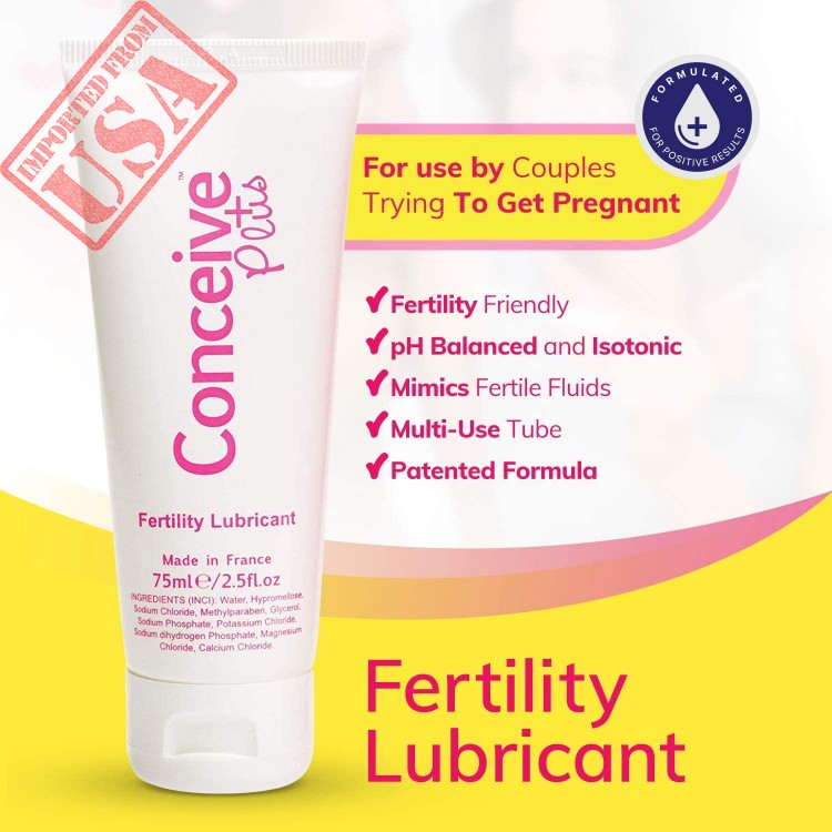 conceive plus fertility lubricant conception safe lube for couples