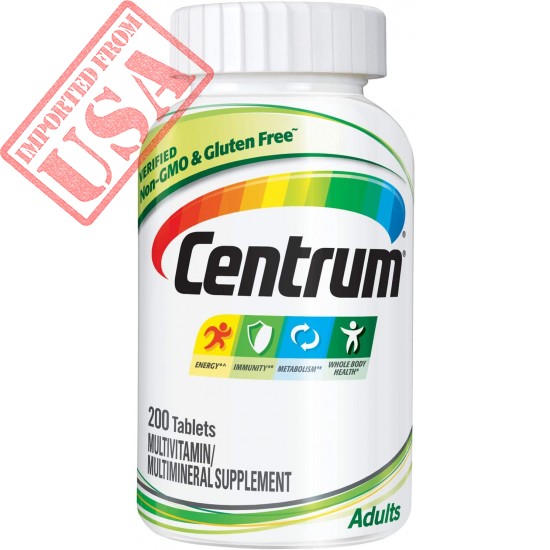 Shop Original Centrum Adult Multivitamin / Multimineral Supplement with Vitamin D3 in Pakistan