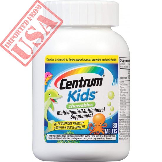 Centrum Kids Multivitamin/Multimineral Chewable Supplement Buy in Pakistan