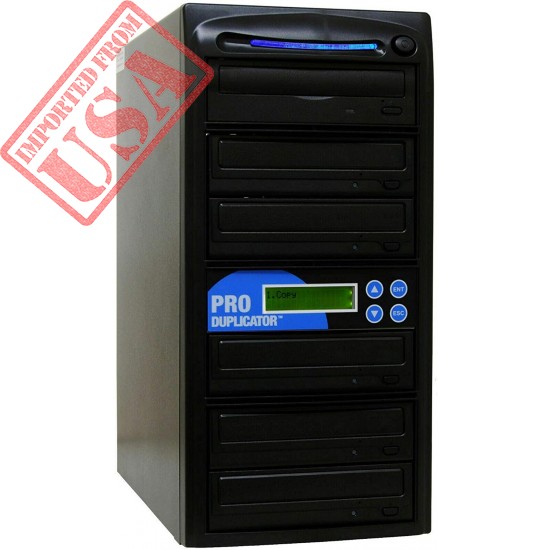 Produplicator 1 to 5 24X Burner CD DVD Duplicator - Standalone Copier Duplication Tower