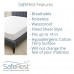 Twin Size SafeRest Premium Hypoallergenic Waterproof Mattress Protector - Vinyl Free