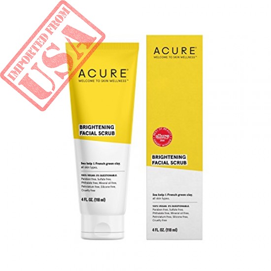 Buy ACURE Brightening Facial Scrub Online in Pakistan