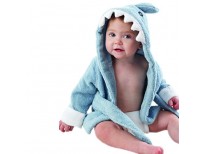 Get online Imported Baby Robes Blue Shark Shaped in Pakistan 