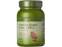 GNC Herbal Plus Odorless Super Garlic 1100mg, 100 Tablets, Supports Cardiovascular Health