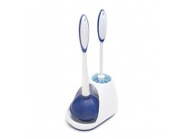 Shop online Stylish Turbo Plunger and Bowl brush set in Pakistan 