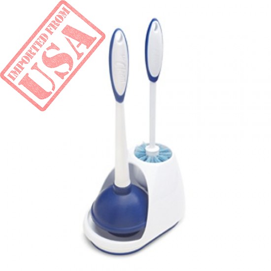 Shop online Stylish Turbo Plunger and Bowl brush set in Pakistan 
