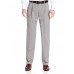 Buy Two Tone Herringbone Expandable Waist Pleat Front Dress Pant for Men by Haggar Imported from USA