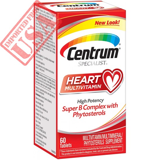 Centrum Specialist Heart Complete Multivitamin Supplement Available in Pakistan